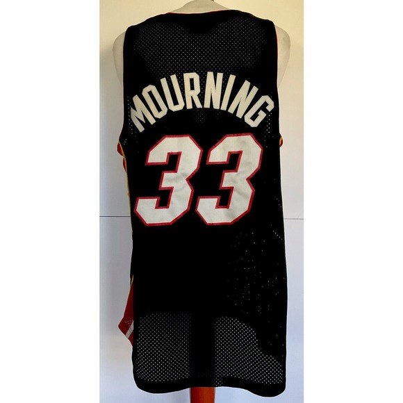 Nike Miami Heat Alonzo Mourning Stitched Jersey Size 2XL - Picture 1 of 12